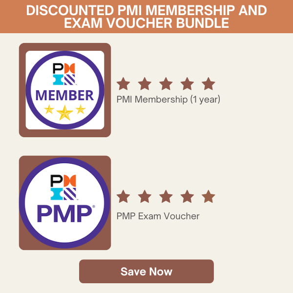 PMI Membership (1 year) and PMP Exam Voucher Driven Leadership Solutions